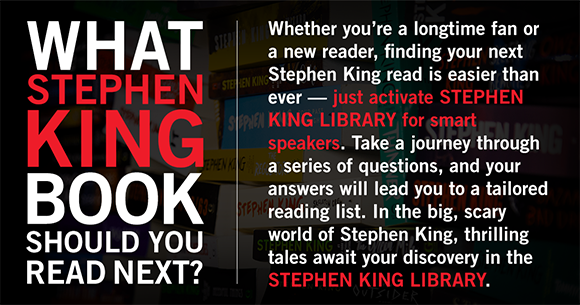Activate STEPHEN KING LIBRARY for smart speakers